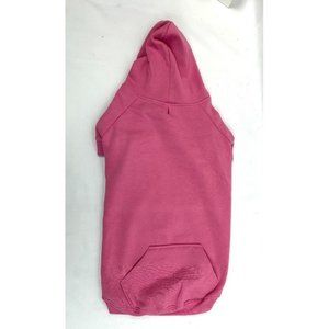 Casual Canine Dog Hoodie in pink size L, 19", NWT